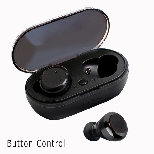 Y50 TWS Wireless Headphones Earphones Bluetooth Touch Control Noise Reduction Stereo Waterproof Earbuds Headsets With Microphone